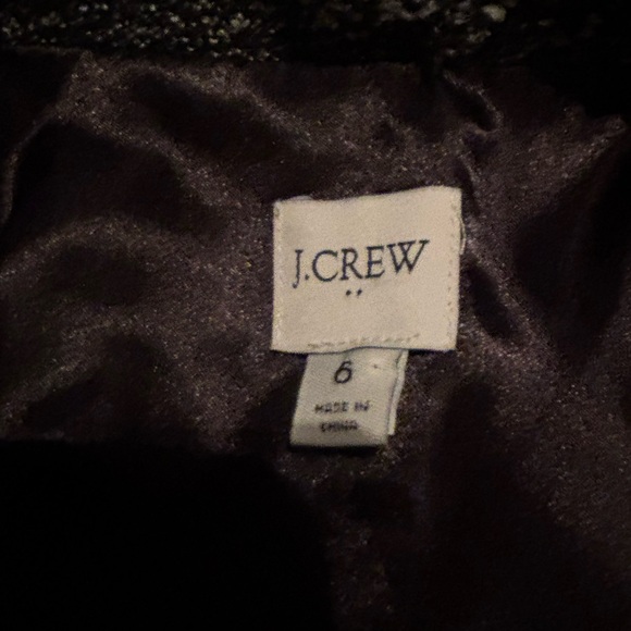 J. Crew Black and Gray Pea Coat - Picture 3 of 5